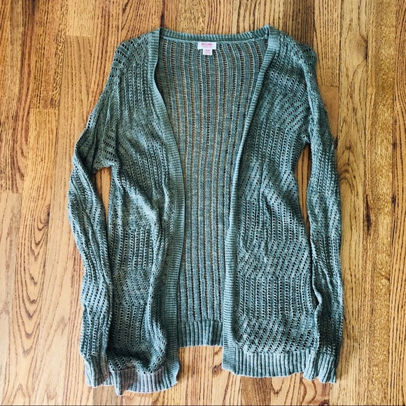 mossimo knit cardigan